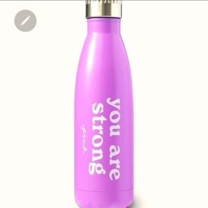 PINK Victoria’s Secret stainless steel reusable water bottle work out gym
